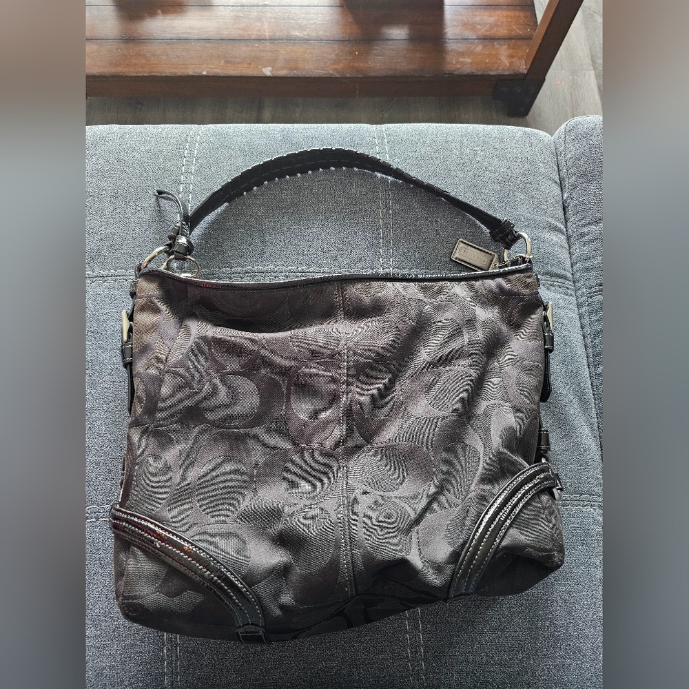 Coach Chelsea Signature Katarina Bag - #18903 - Black - Picture 11 of 15